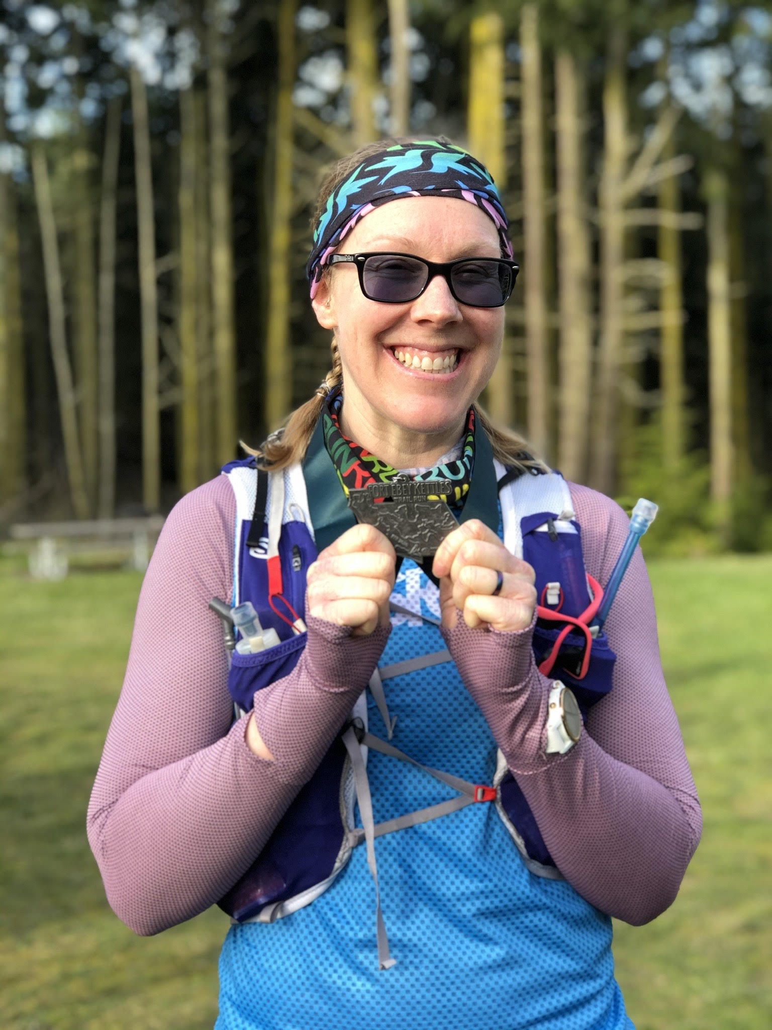 You are currently viewing Jen Wuest Completes Fort Ebey Kettles Trail Run