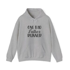 One Bad Father Runner Unisex Heavy Blend™ Hooded Sweatshirt