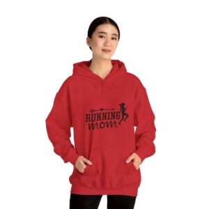 Running Mom Unisex Heavy Blend™ Hooded Sweatshirt