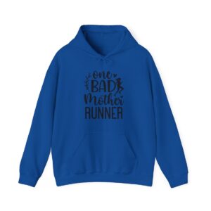 One Bad Mother Runner Unisex Heavy Blend™ Hooded Sweatshirt
