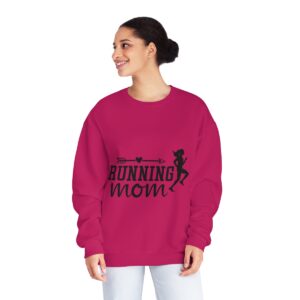 Running Mom Unisex NuBlend® Crewneck Sweatshirt