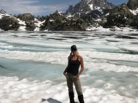 Backpacking and fast packing-wind River range in Wyoming
